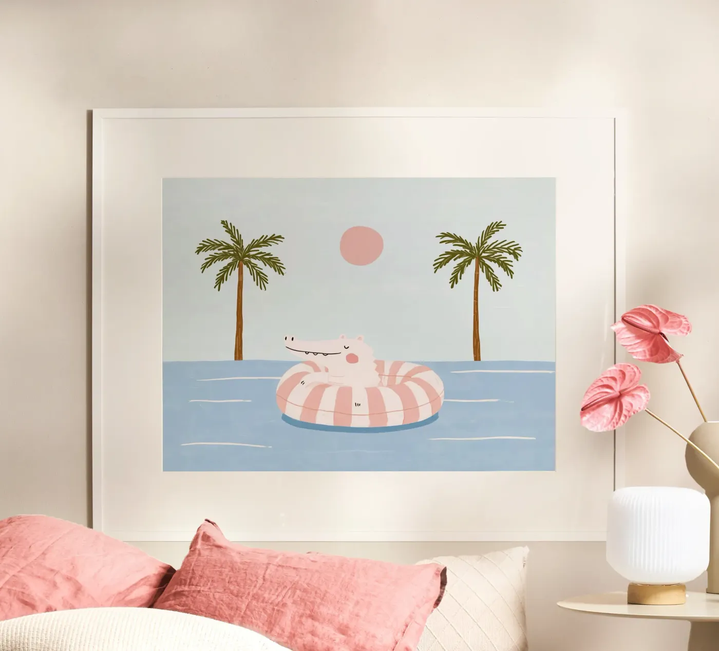 Summer Crocodile poster da Alma