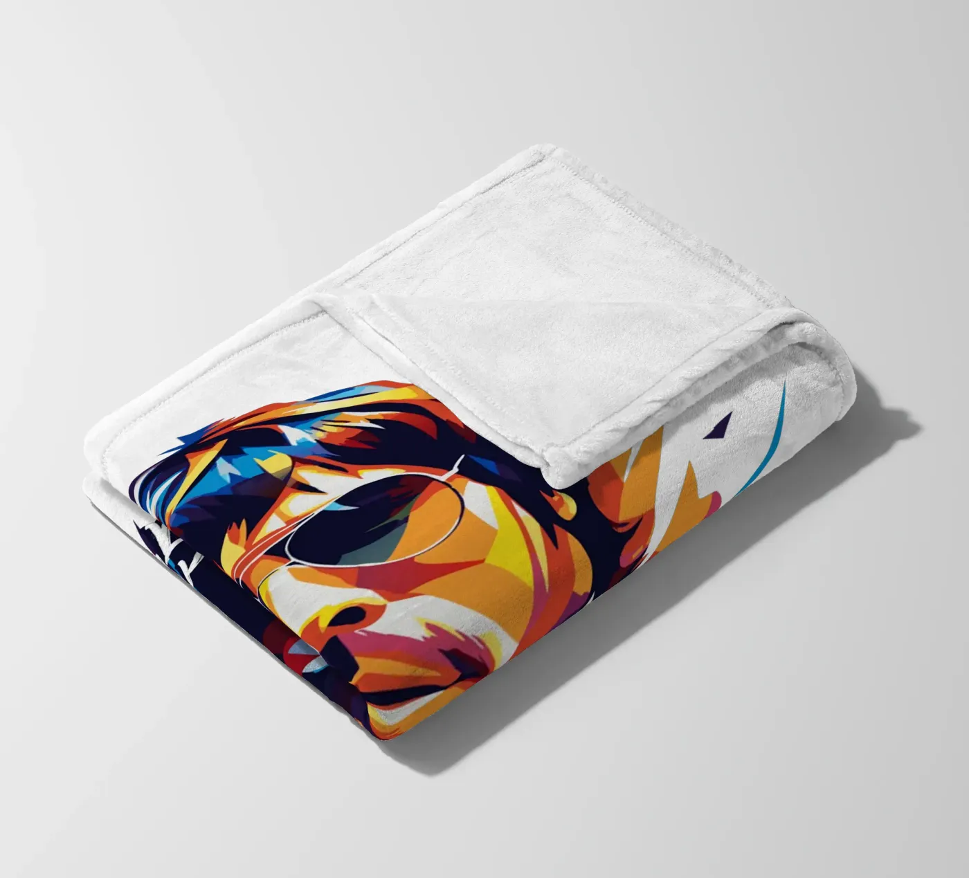 Liam Gallagher Fleecedecke von vectorartnesia