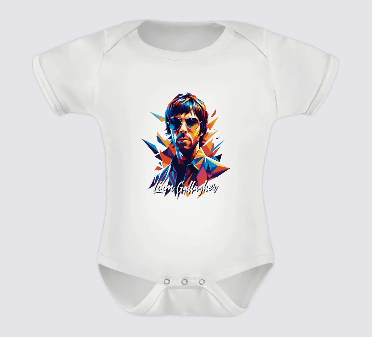 Liam Gallagher body bébé de vectorartnesia