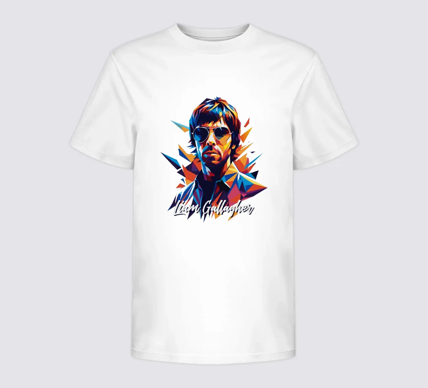 Liam Gallagher t-shirt bambini da vectorartnesia