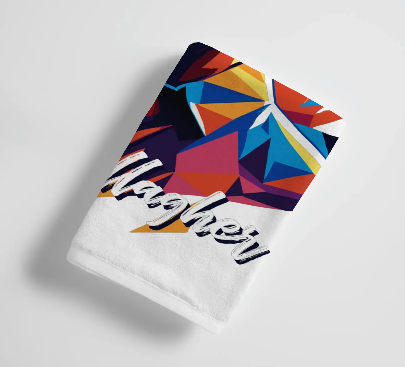 Liam Gallagher badhanddoek van vectorartnesia