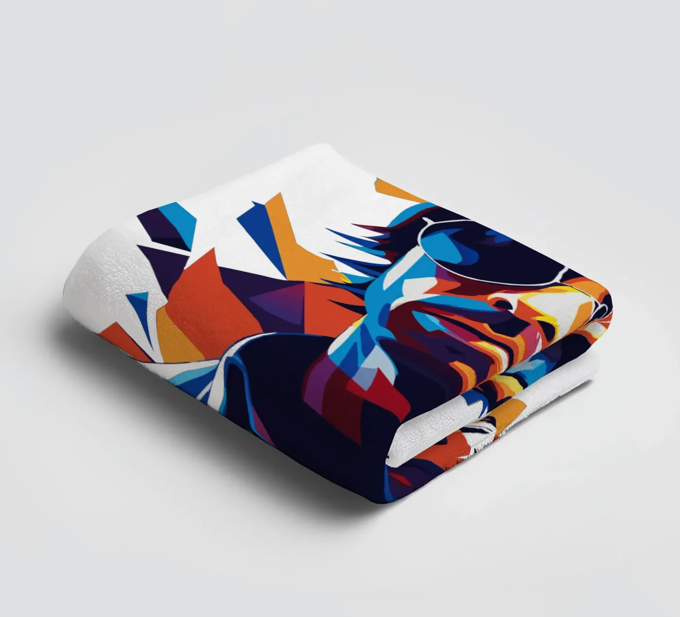 Liam Gallagher badhanddoek van vectorartnesia