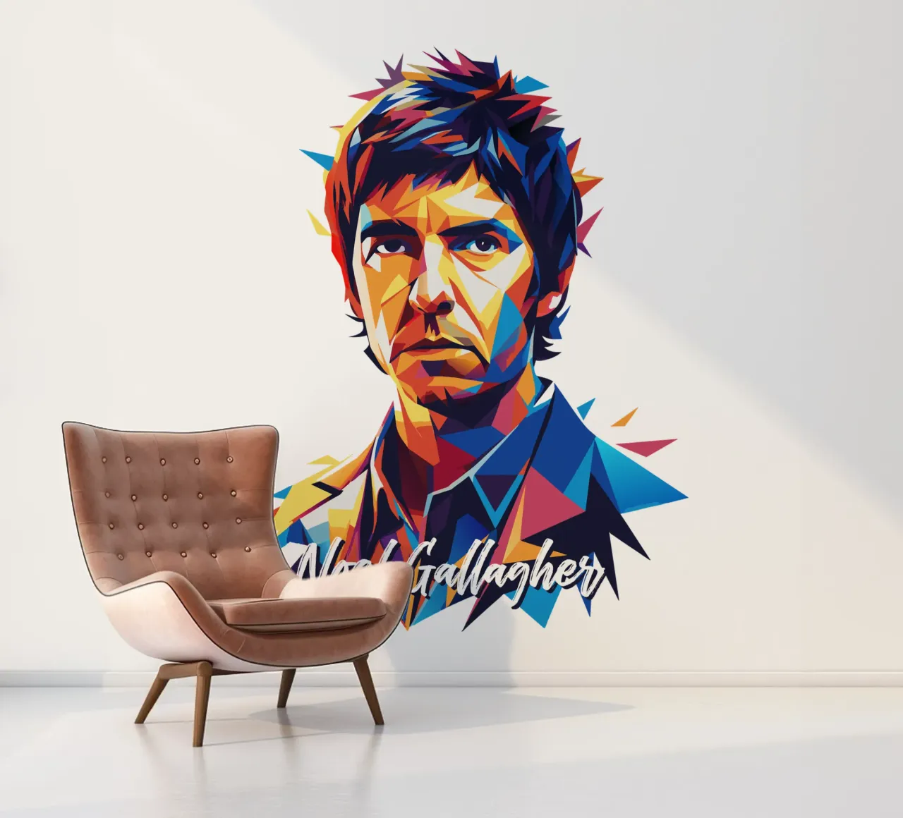 Noel Gallagher photo wallpaper by vectorartnesia