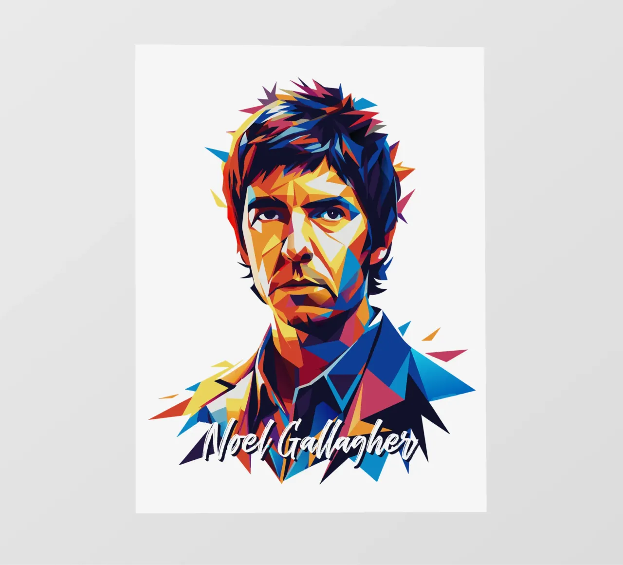 Noel Gallagher photo wallpaper by vectorartnesia