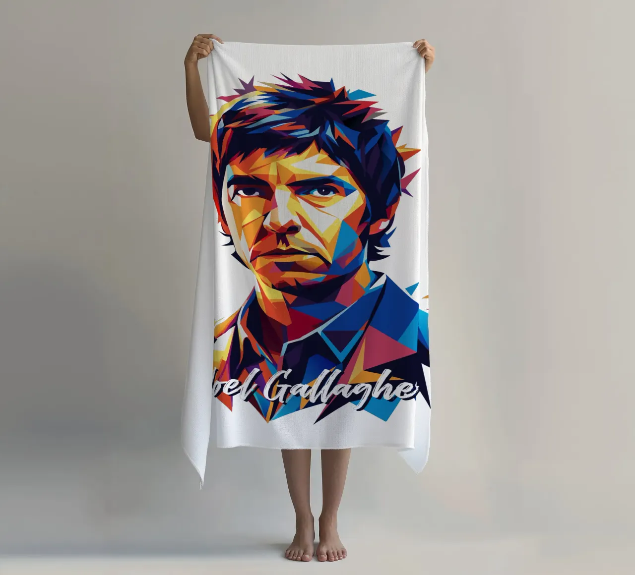 Noel Gallagher telo mare da vectorartnesia