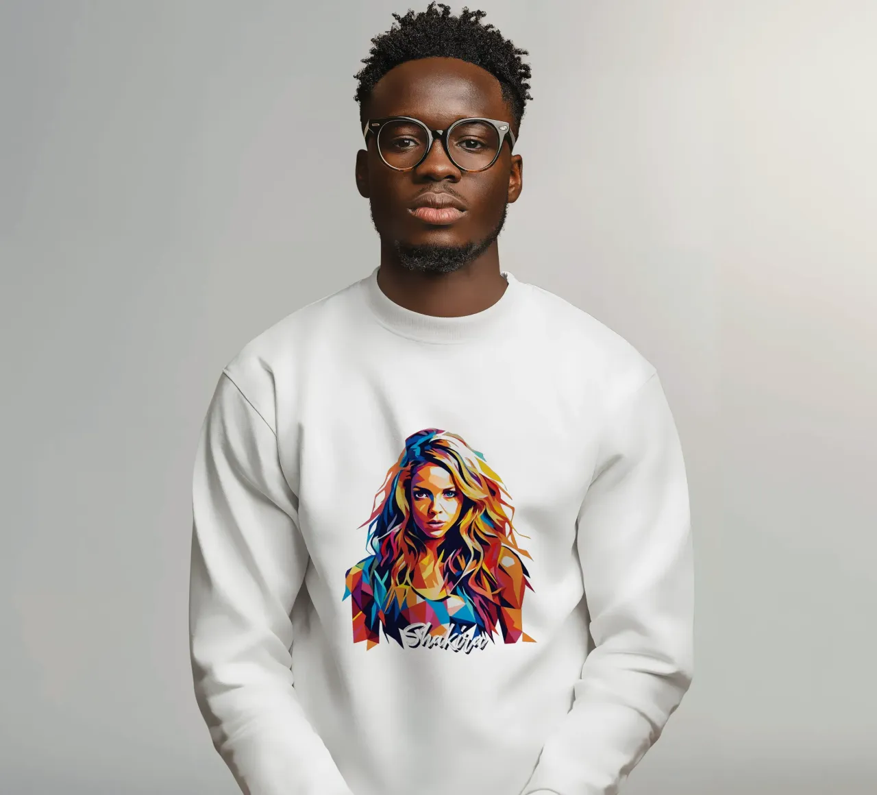 Shakira Portrait Pop Art felpa da vectorartnesia