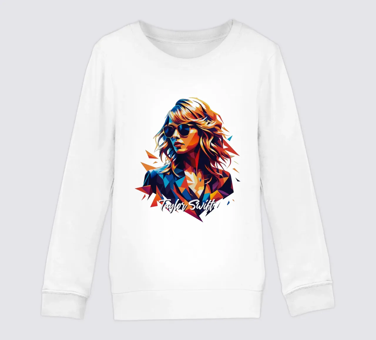 Ritratto di Taylor Swift Pop Art felpa bambino da vectorartnesia