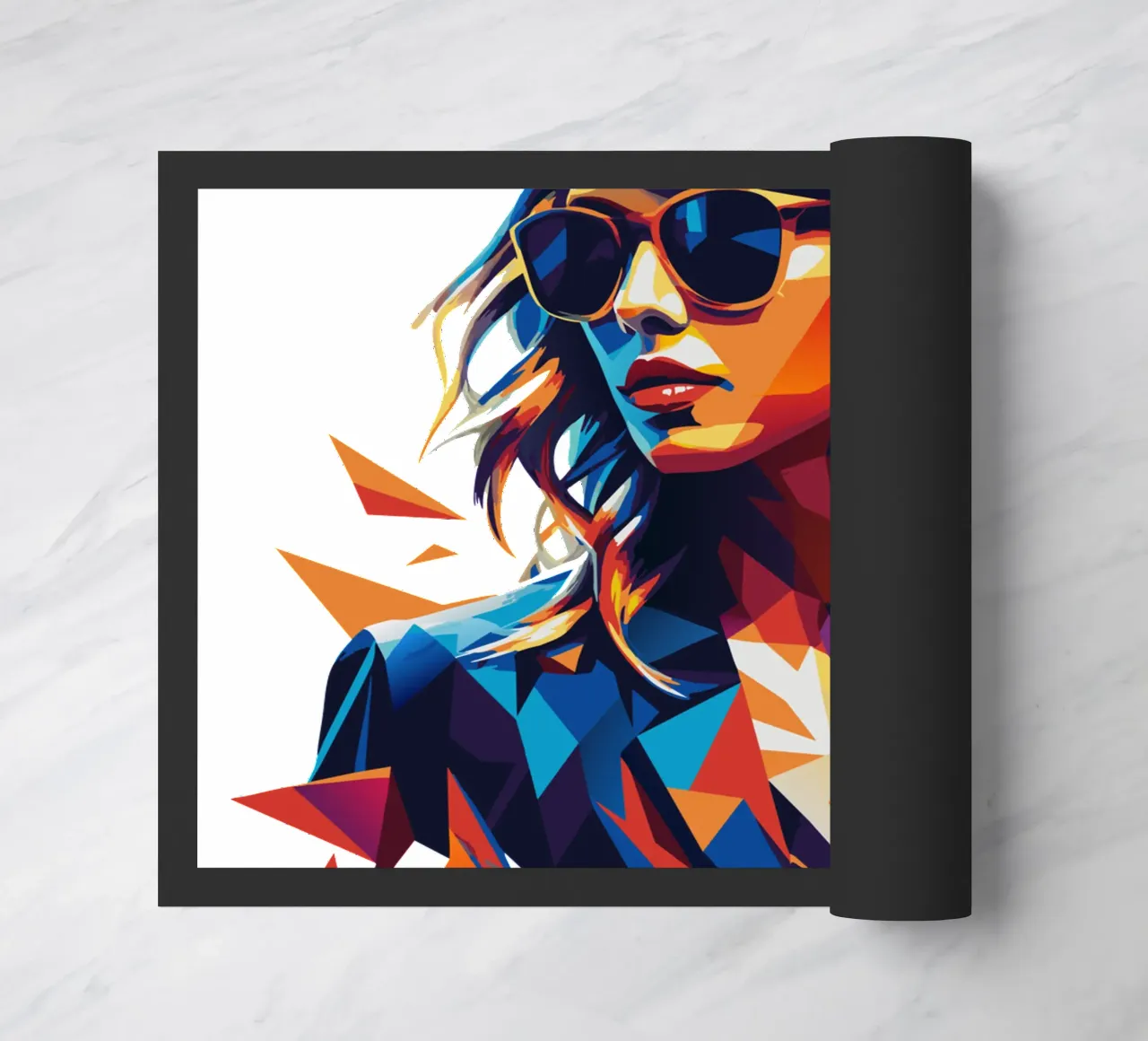 Ritratto di Taylor Swift Pop Art zerbino da vectorartnesia