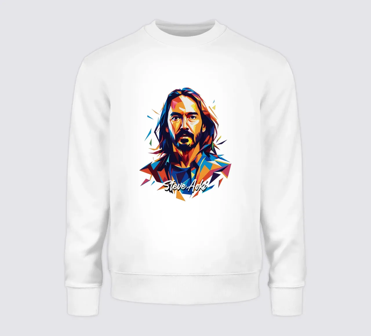 Ritratto pop art di Steve Aoki felpa da vectorartnesia