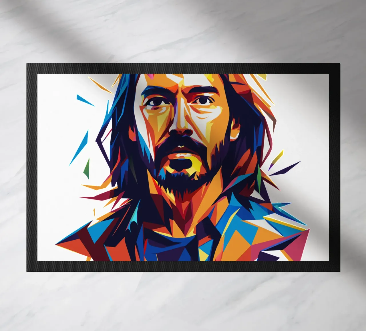 Retrato Pop Art de Steve Aoki felpudo de vectorartnesia