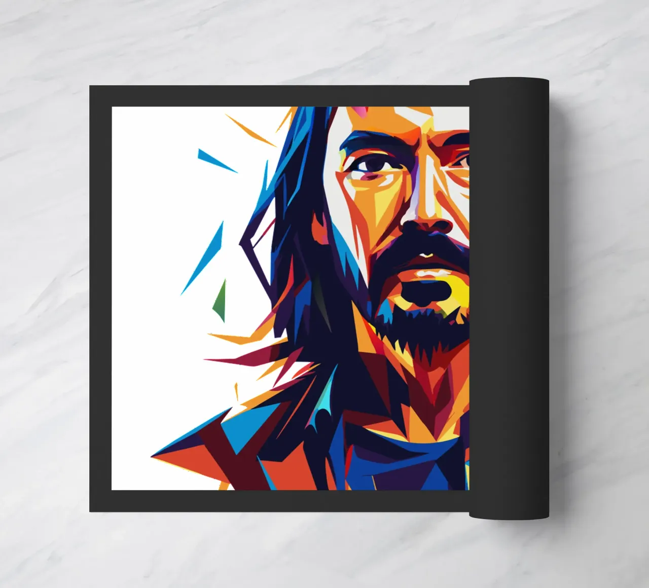 Retrato Pop Art de Steve Aoki felpudo de vectorartnesia