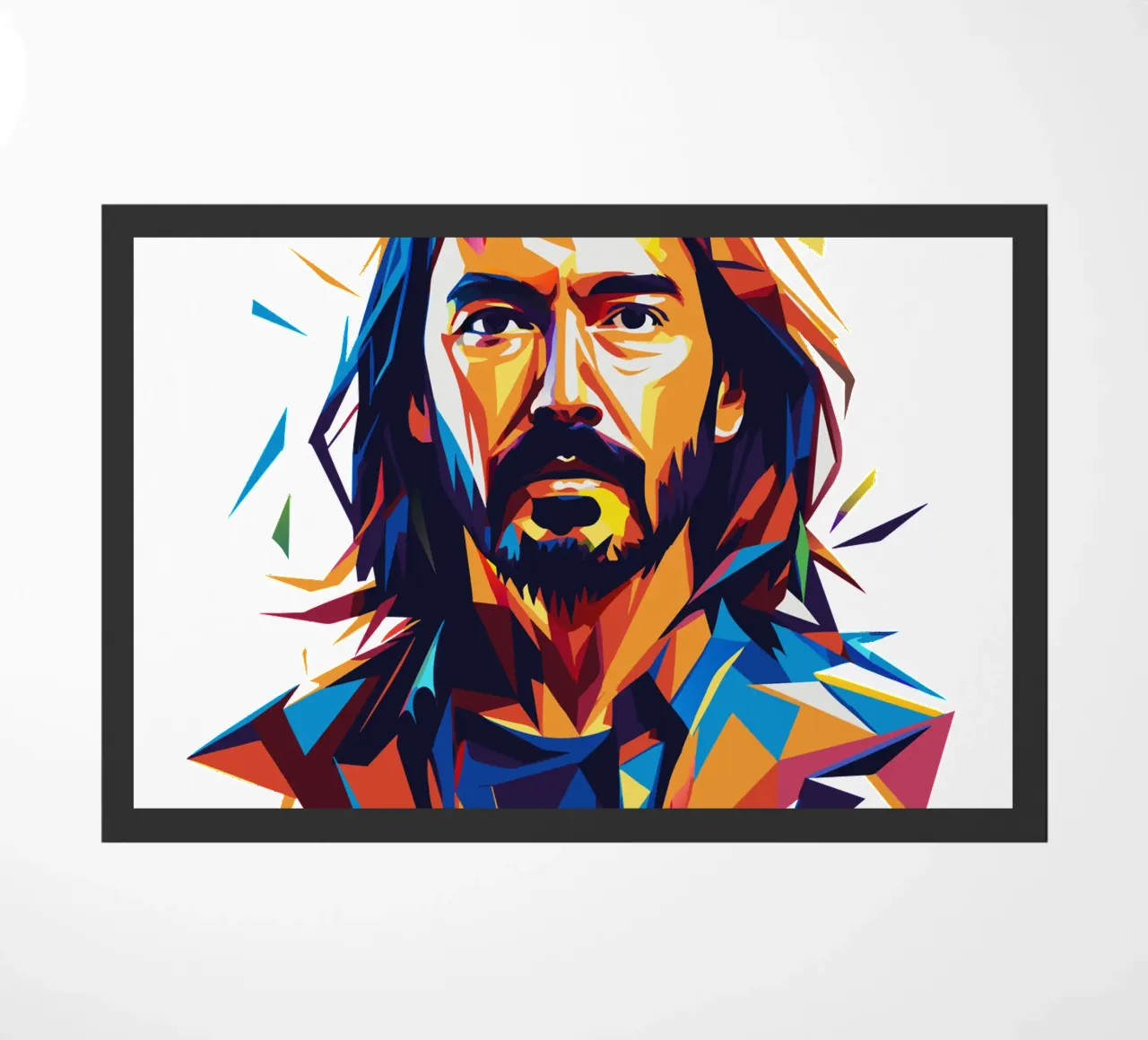 Retrato Pop Art de Steve Aoki felpudo de vectorartnesia