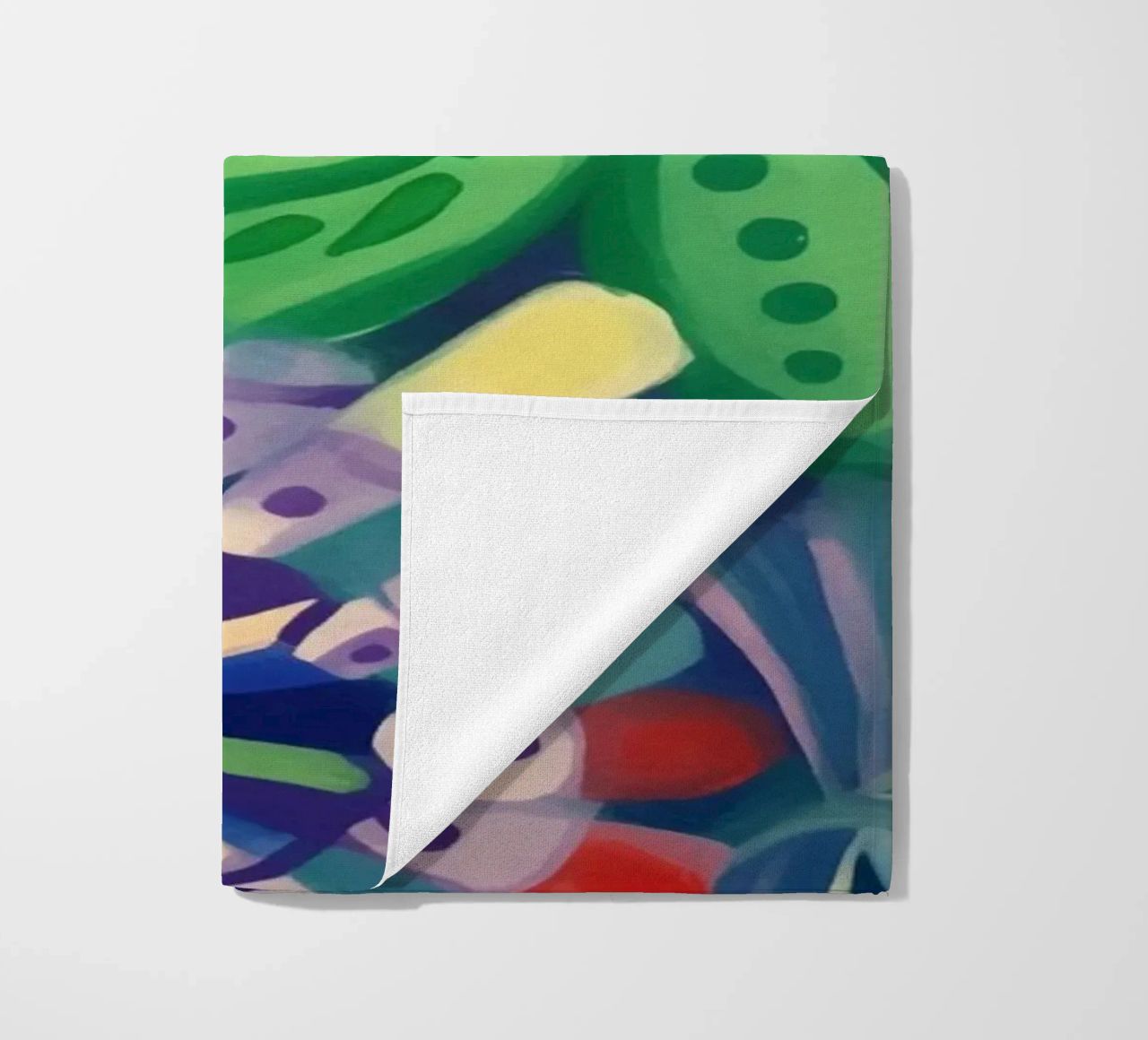Prairie d'été colorée serviette de plage de Carinaprint