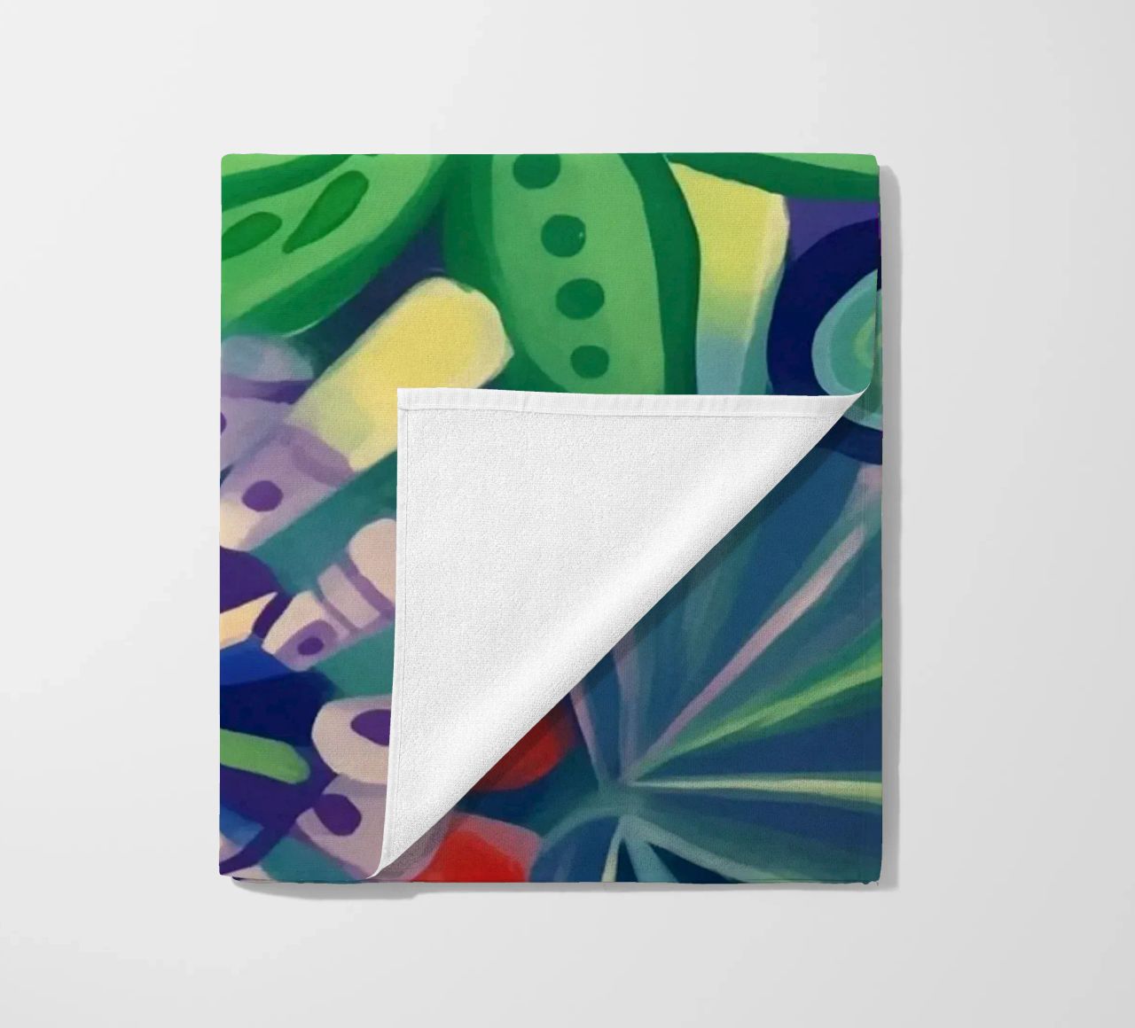 Prairie d'été colorée serviette de plage de Carinaprint