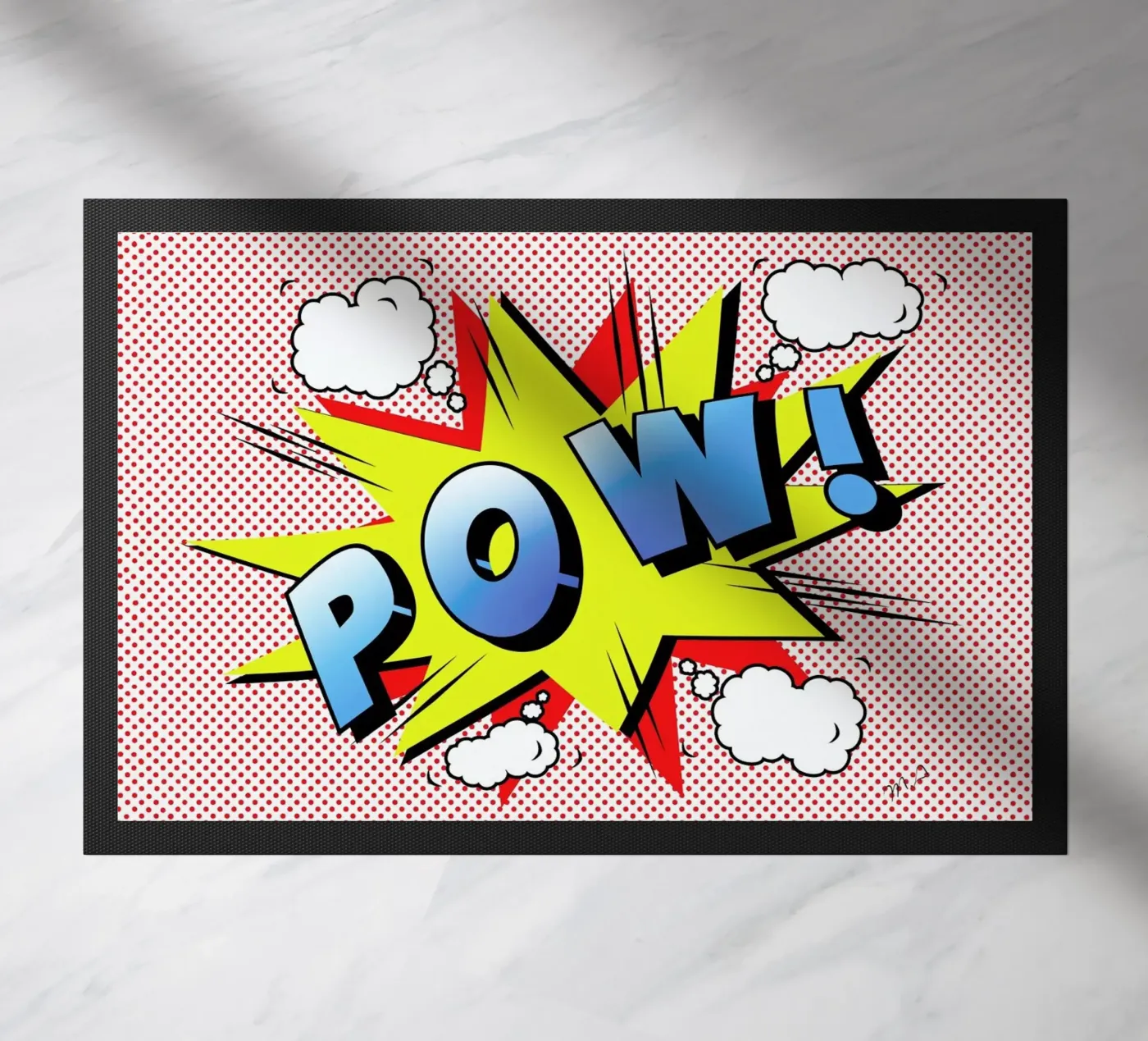 Pow 2 deurmat van Mark Ashkenazi