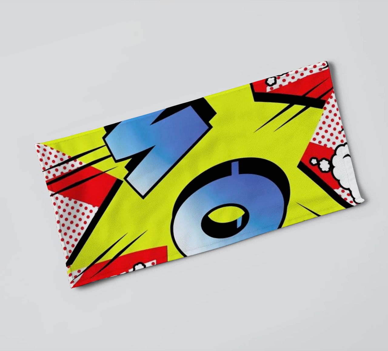 Pow 2 towel by Mark Ashkenazi
