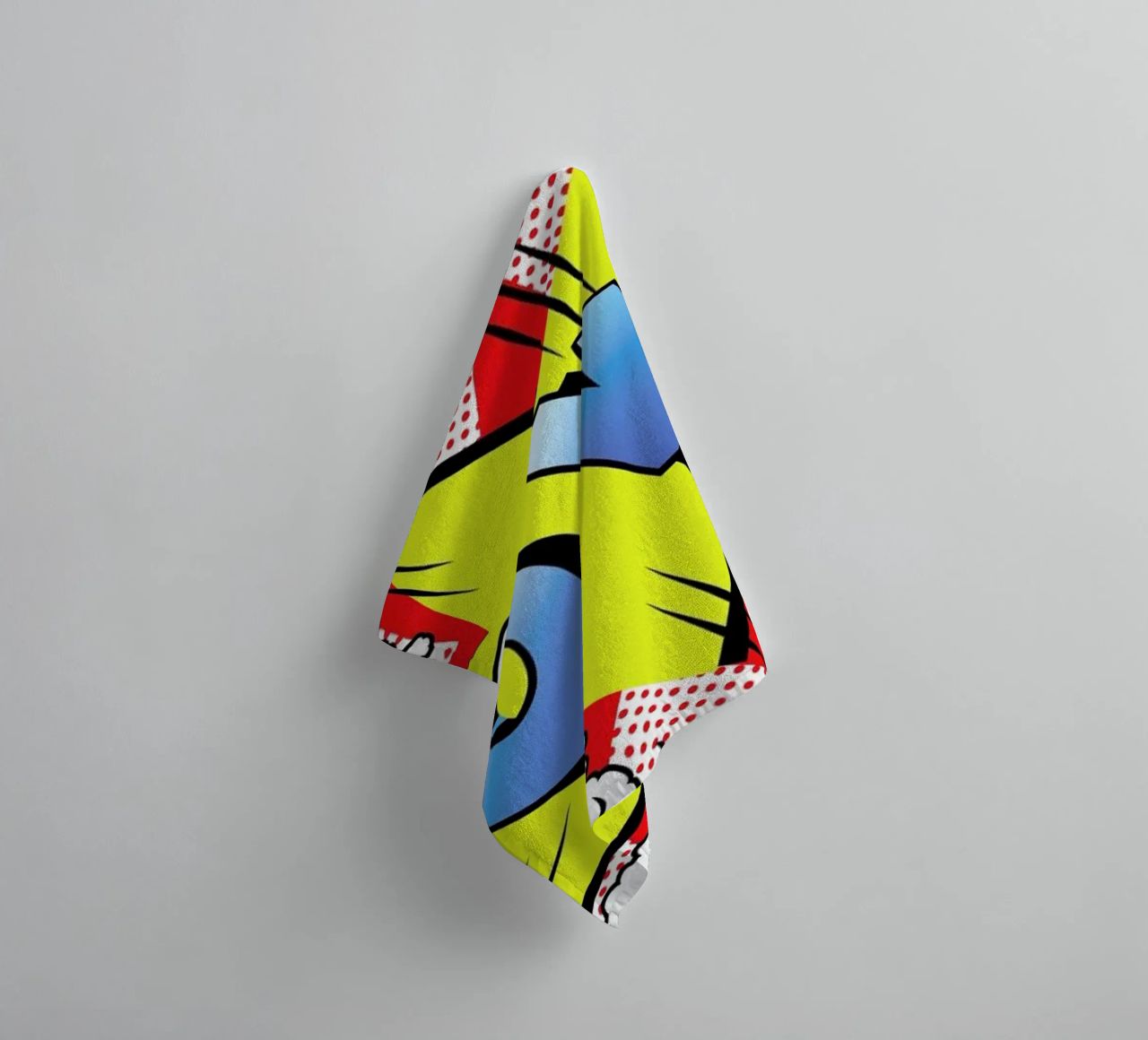 Pow 2 towel by Mark Ashkenazi