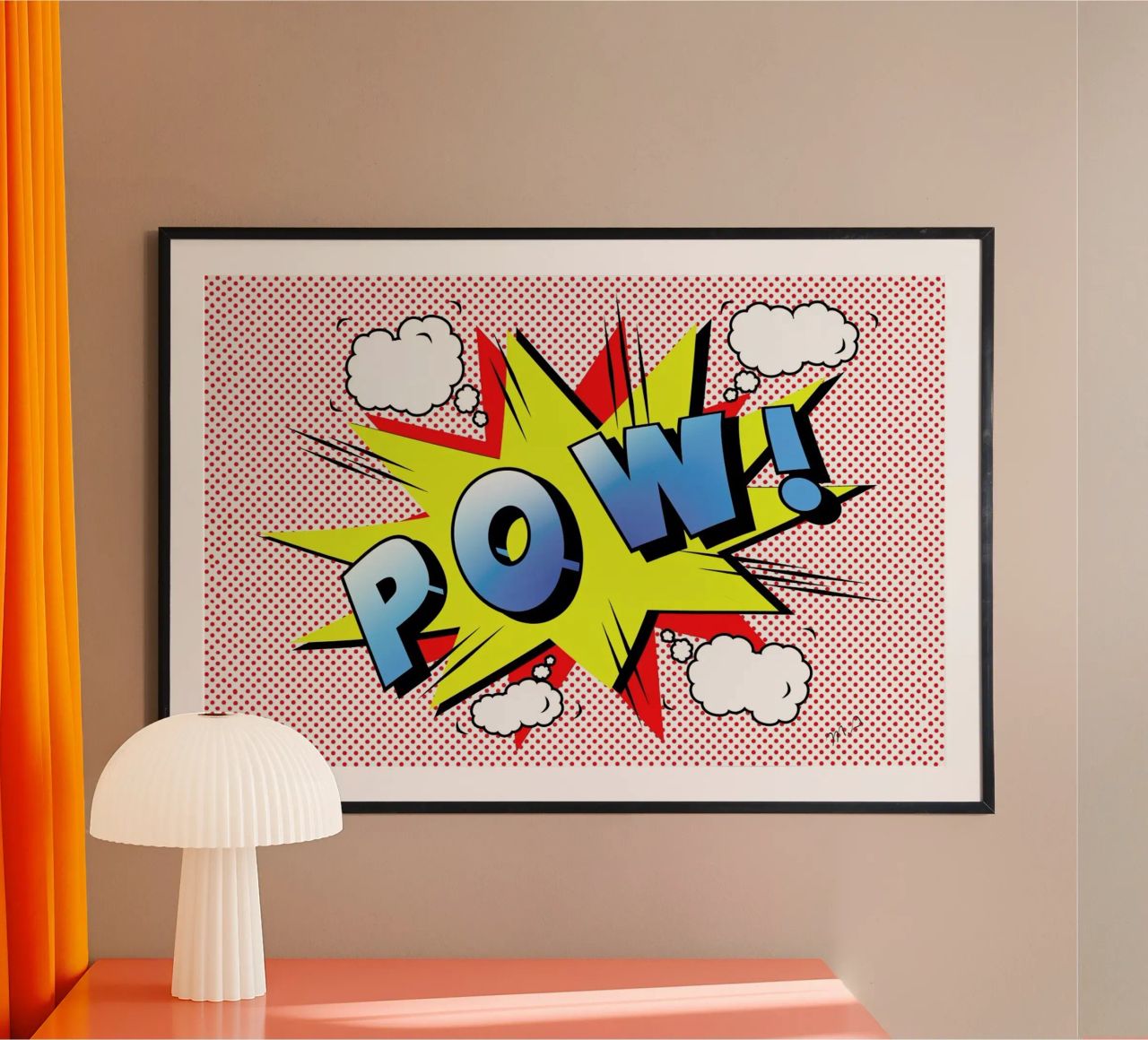 Pow 2 poster by Mark Ashkenazi