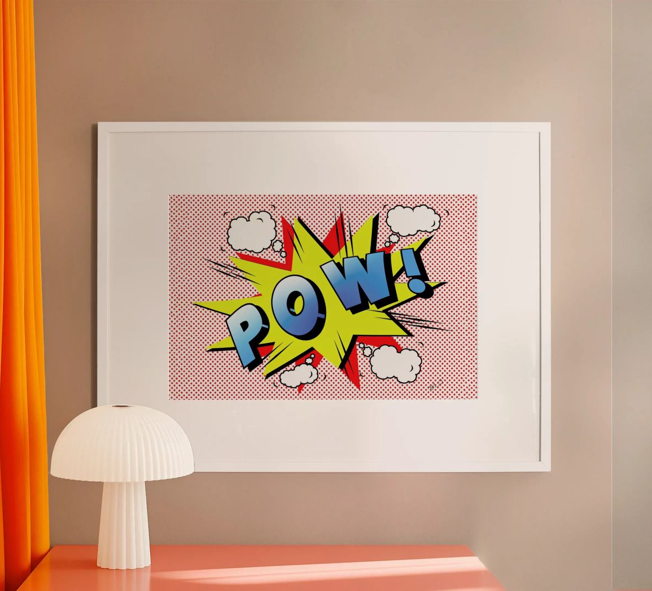 Pow 2 poster by Mark Ashkenazi