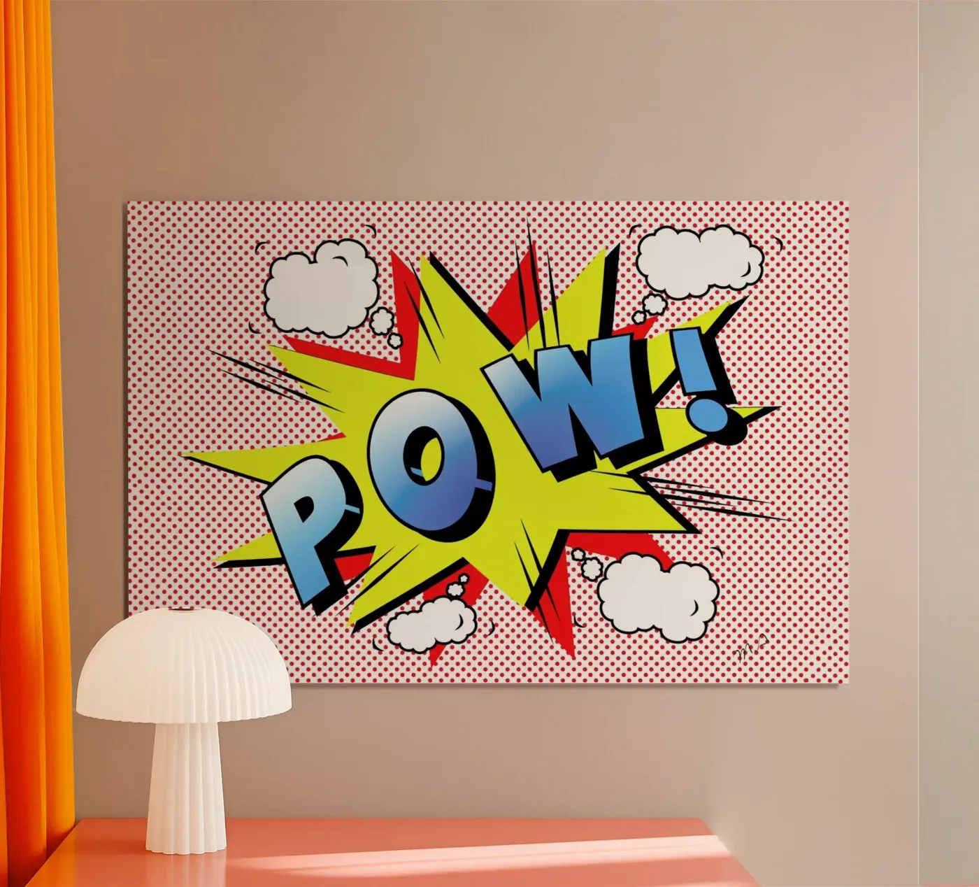 Pow 2 poster by Mark Ashkenazi