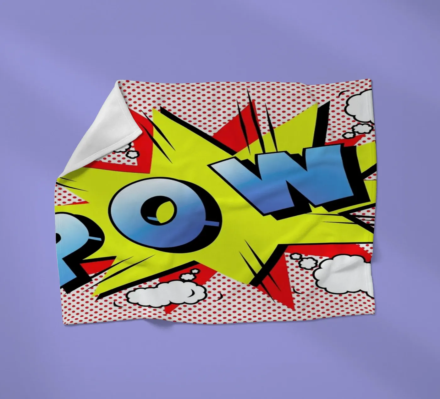 Pow 2 Fleecedecke von Mark Ashkenazi