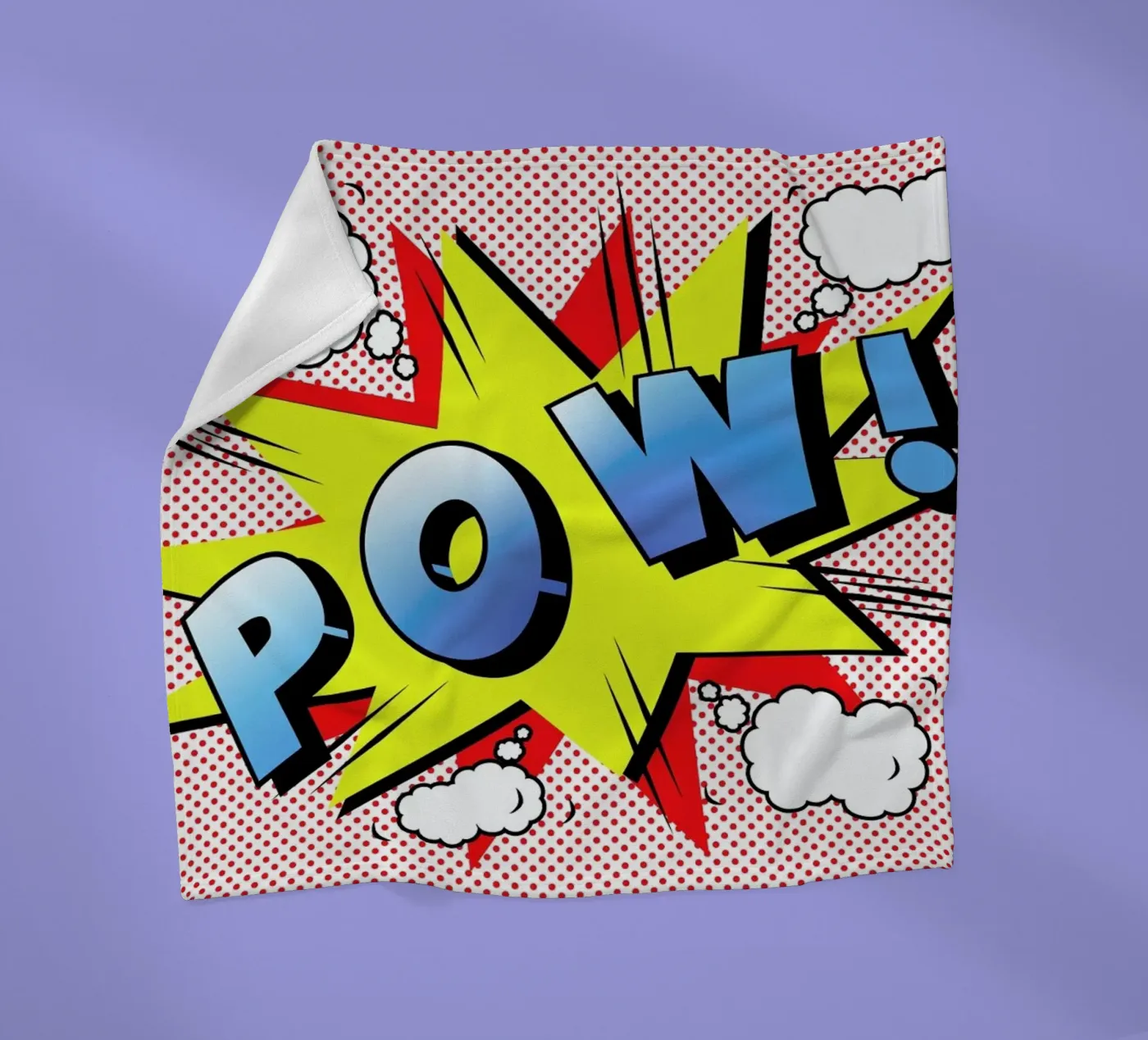 Pow 2 Fleecedecke von Mark Ashkenazi