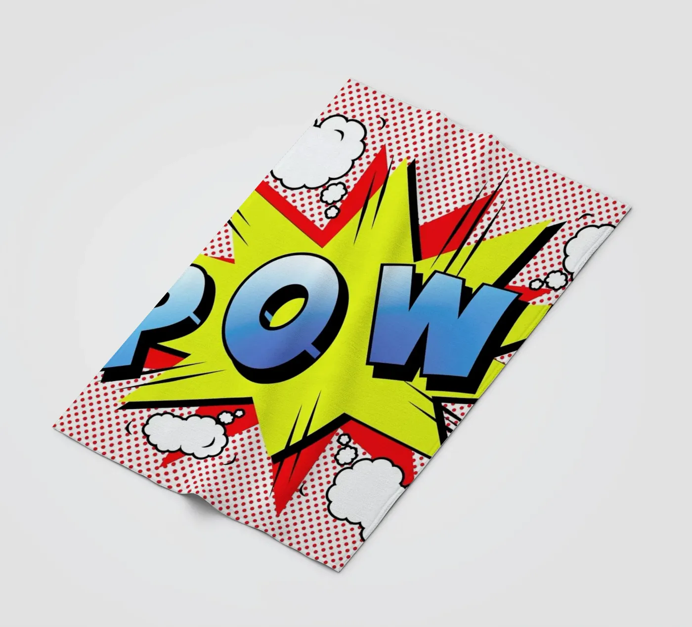 Pow 2 Fleecedecke von Mark Ashkenazi