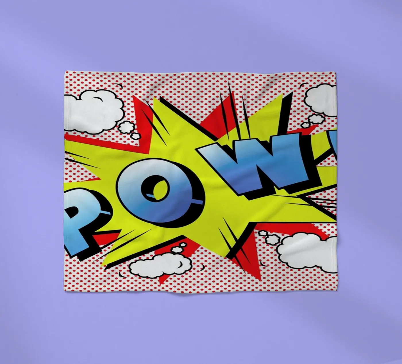 Pow 2 Fleecedecke von Mark Ashkenazi