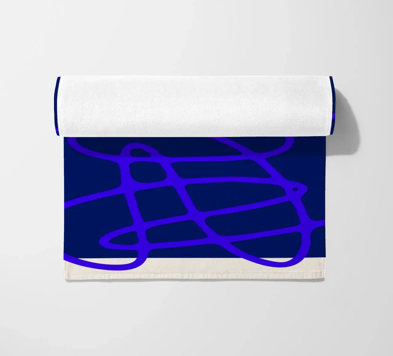 Little-known rhythms beach towel by RS LAB STUDIO