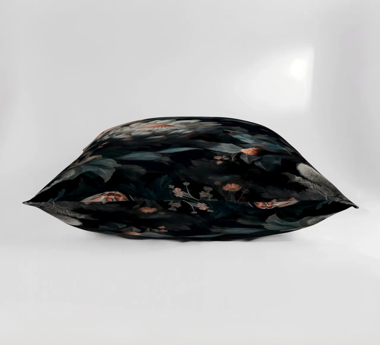 Natural beauty flora nature art decorative cushion by Justyna Jaszke JBJart