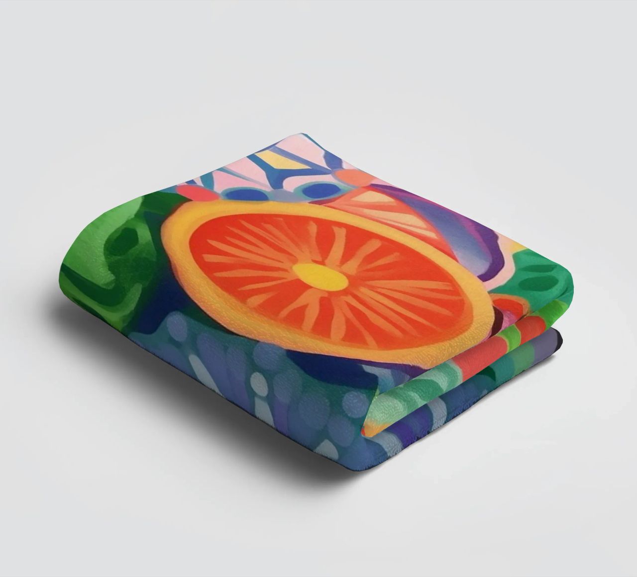 Explosion de fleurs colorées serviette de bain de Carinaprint