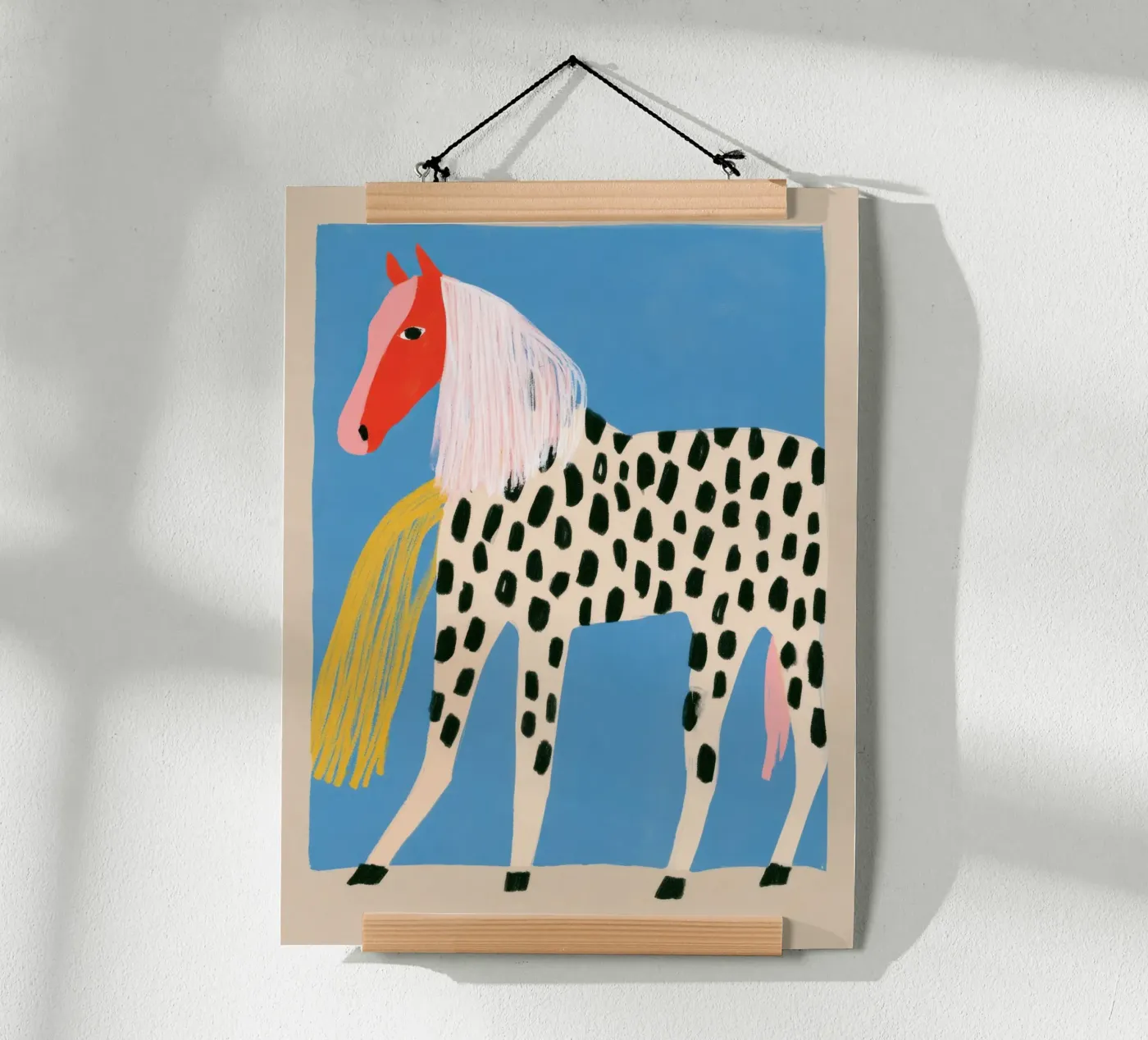 Cavallo maculato poster da Gaite