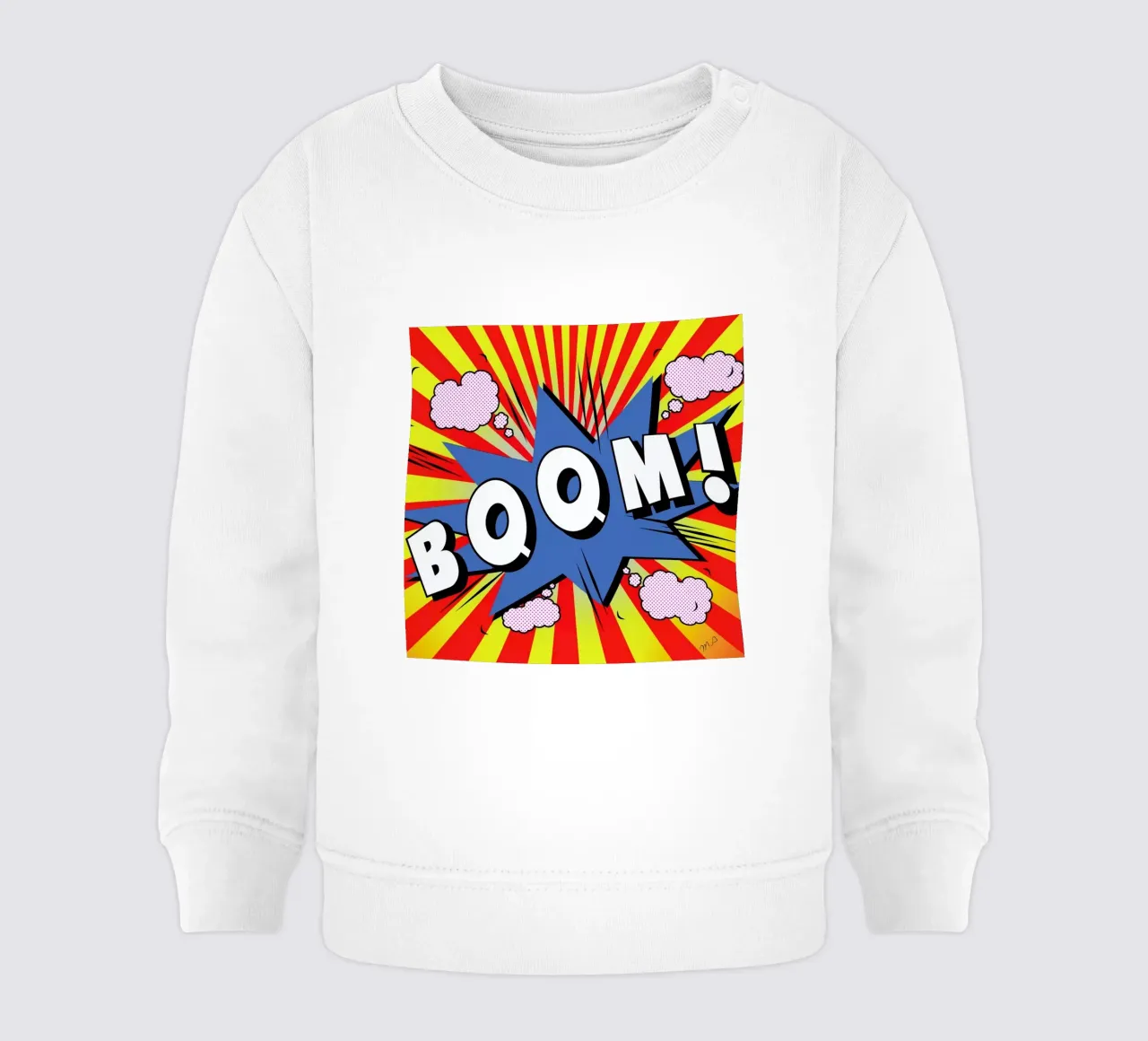 Boom! 5 felpa neonato da Mark Ashkenazi