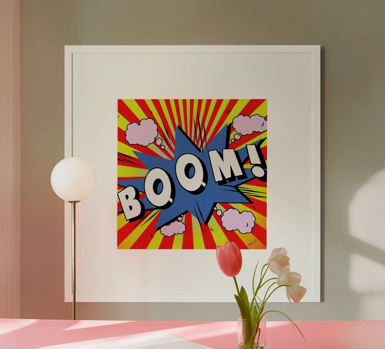 Boom! 5 Poster von Mark Ashkenazi