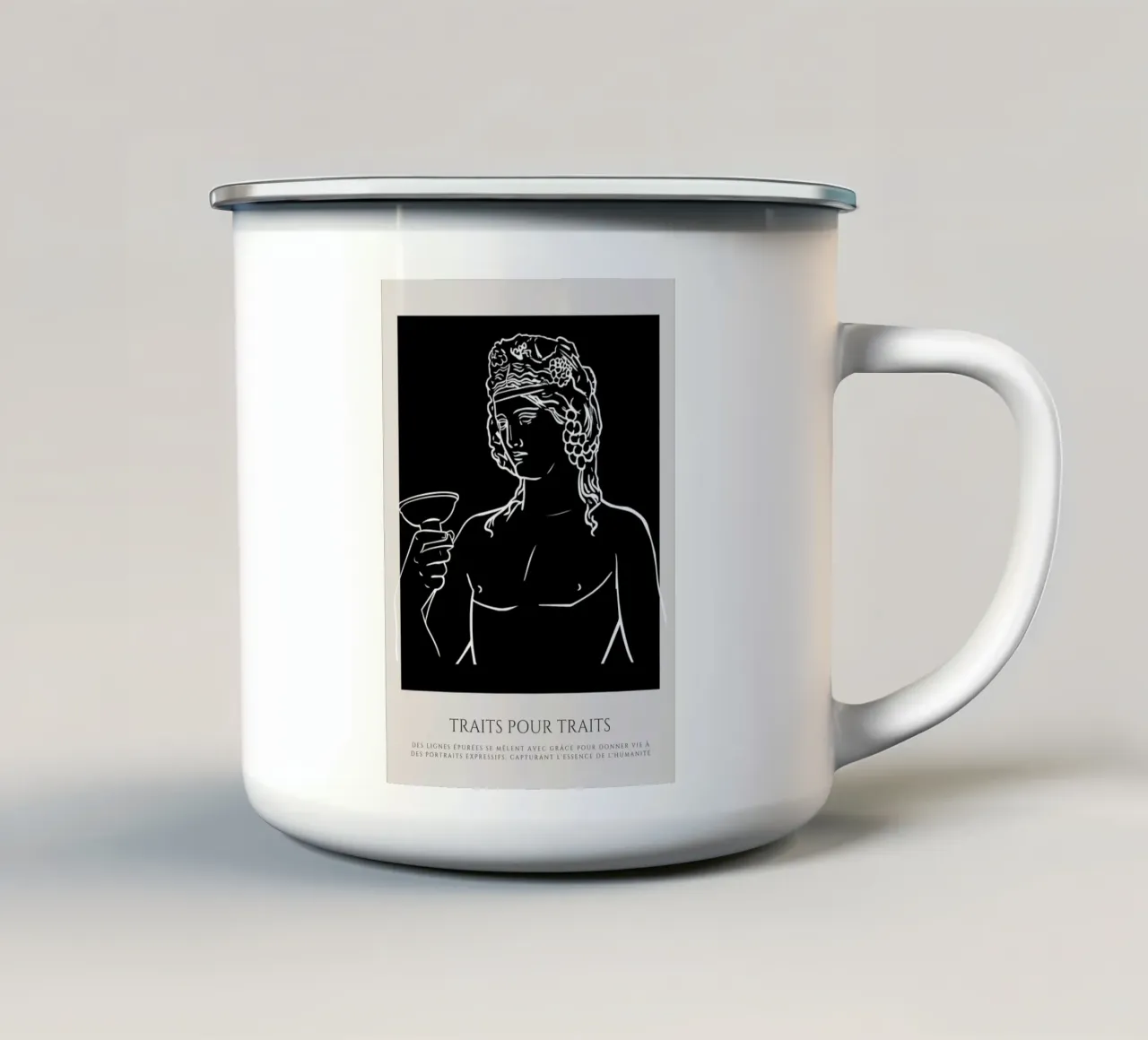 Le prince tazza in smalto da RS LAB STUDIO