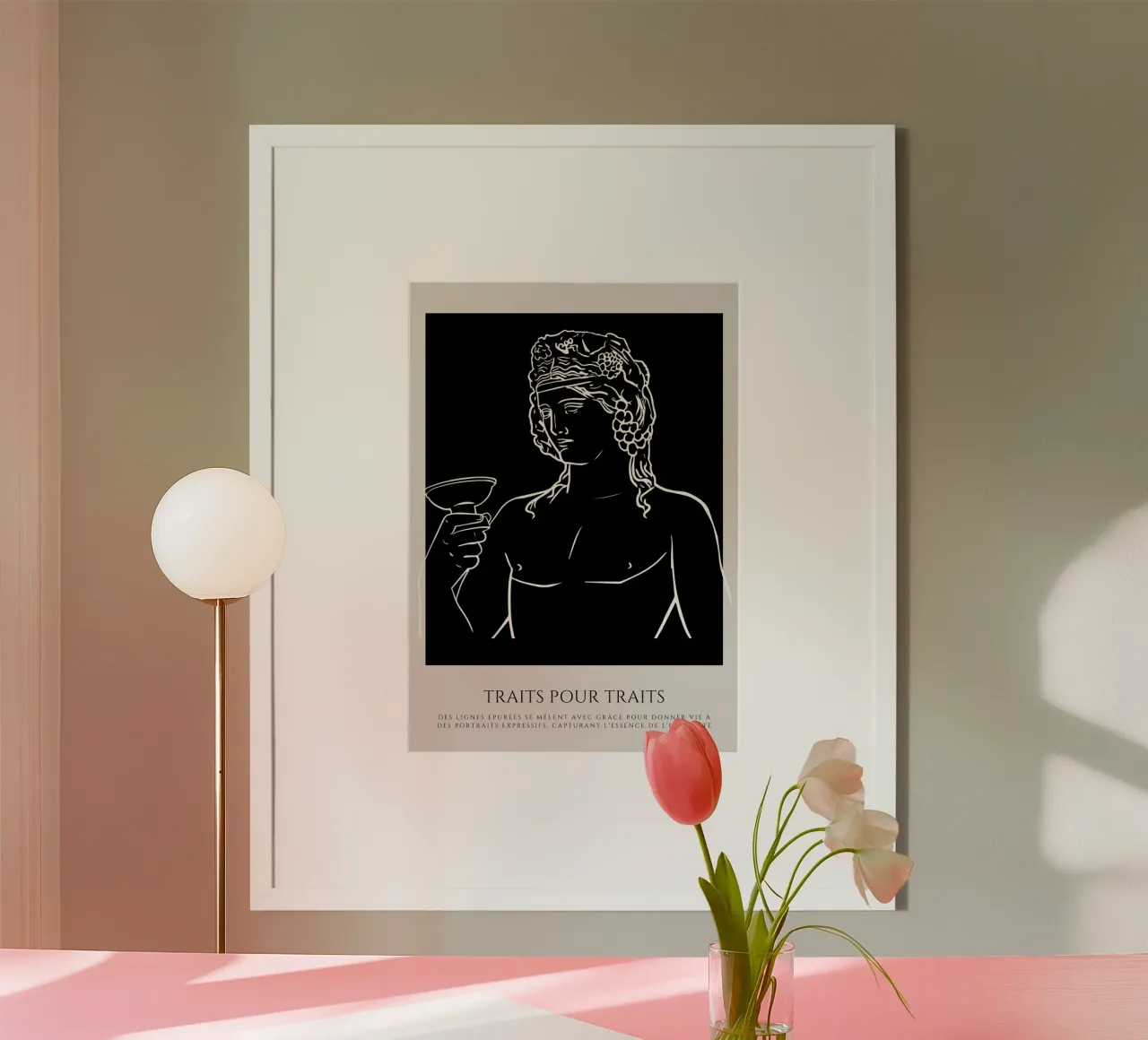 Le prince poster con telaio in plastica da RS LAB STUDIO