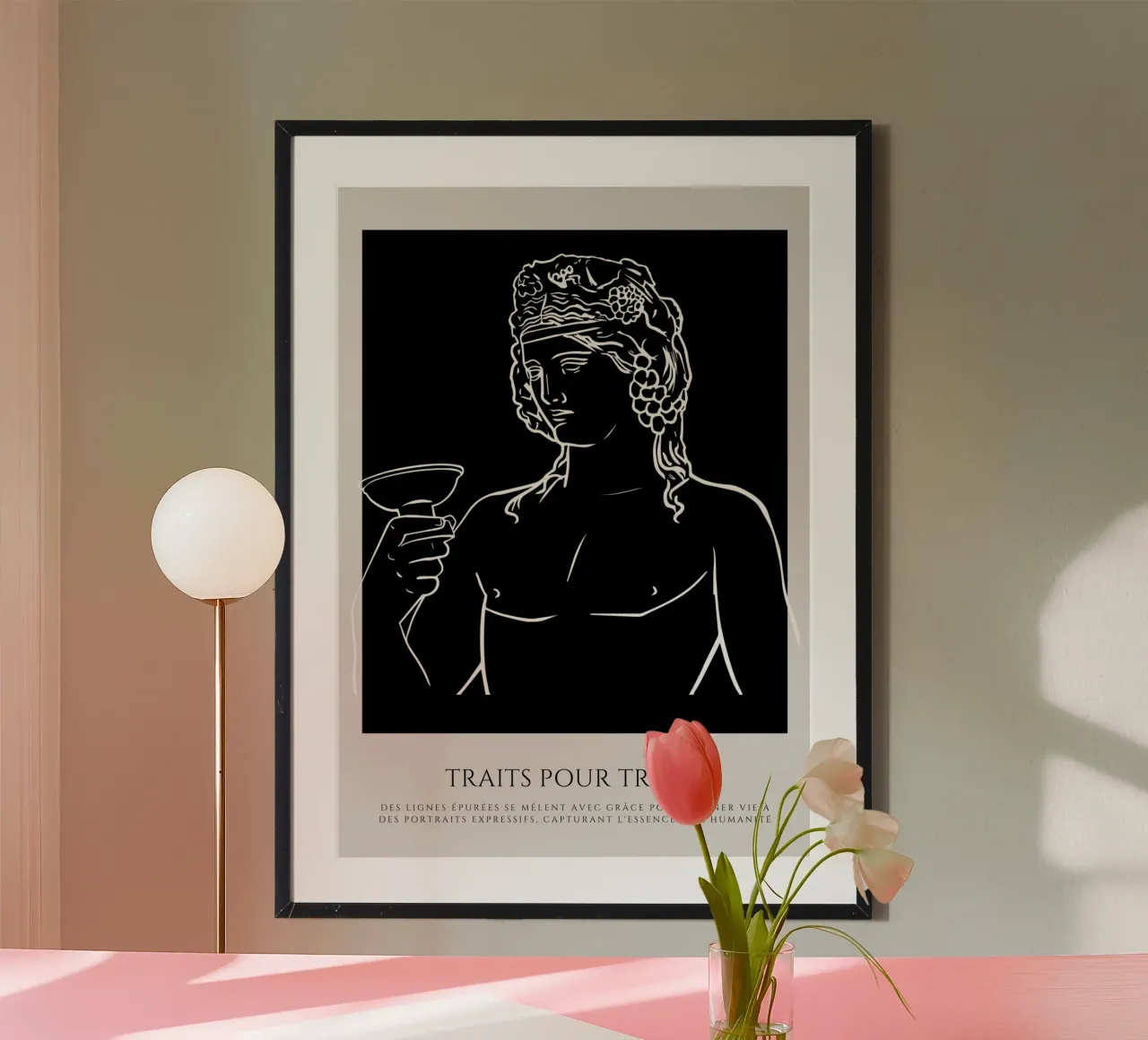 Le prince poster con telaio in plastica da RS LAB STUDIO