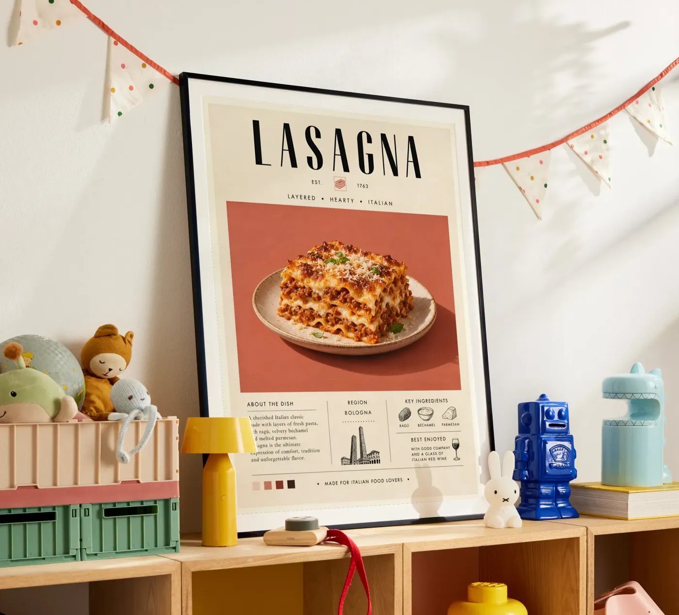 Lasagna poster da Tabletime