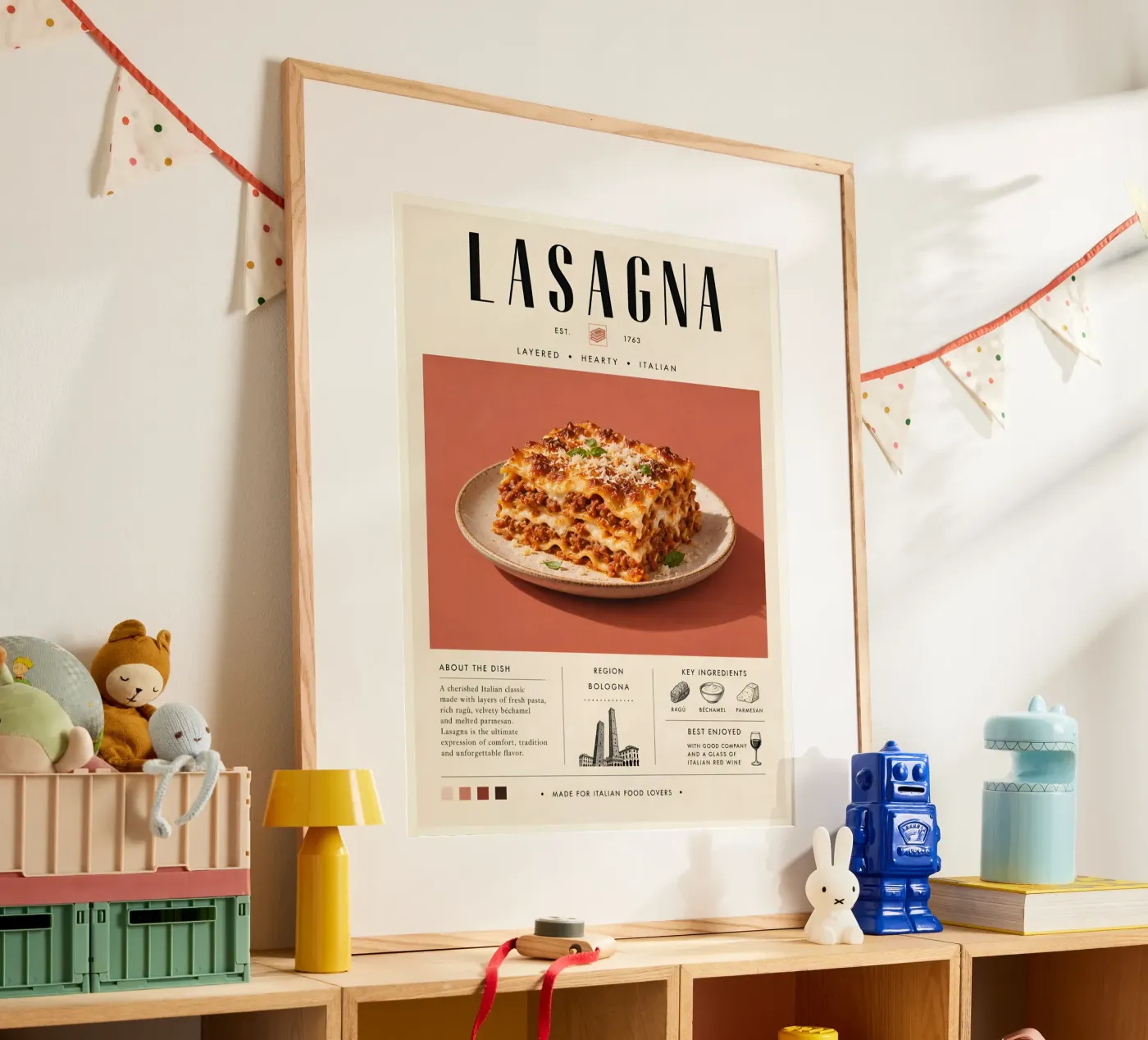 Lasagna poster da Tabletime