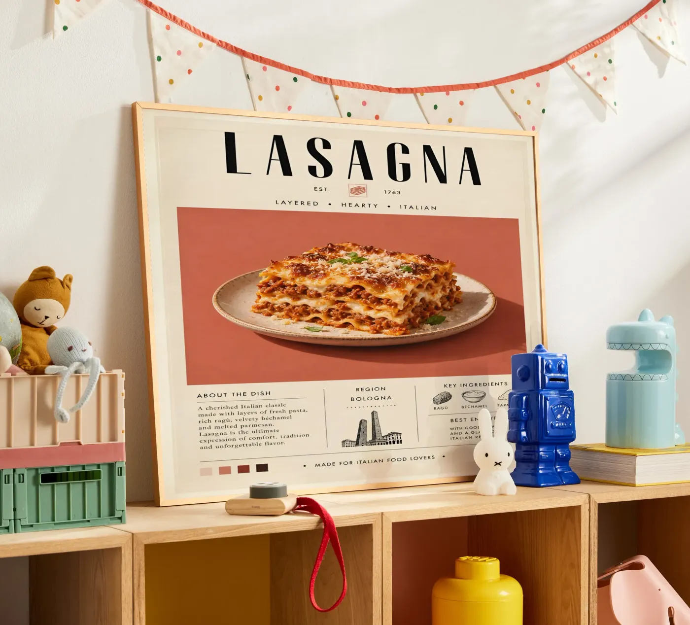 Lasagna poster da Tabletime