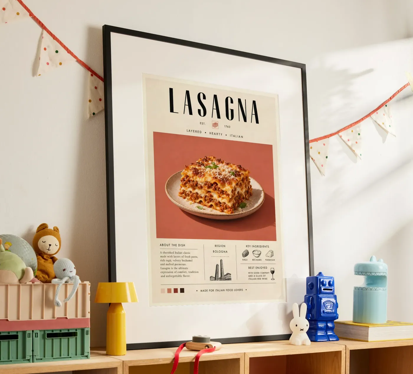 Lasagna poster da Tabletime