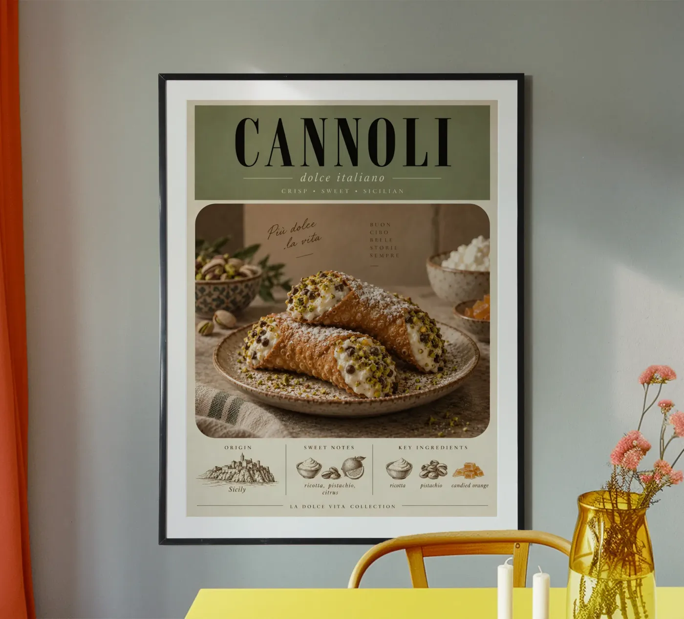 Cannoli poster da Tabletime