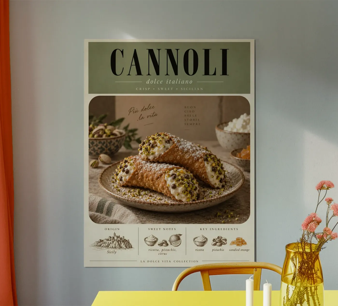 Cannoli poster da Tabletime