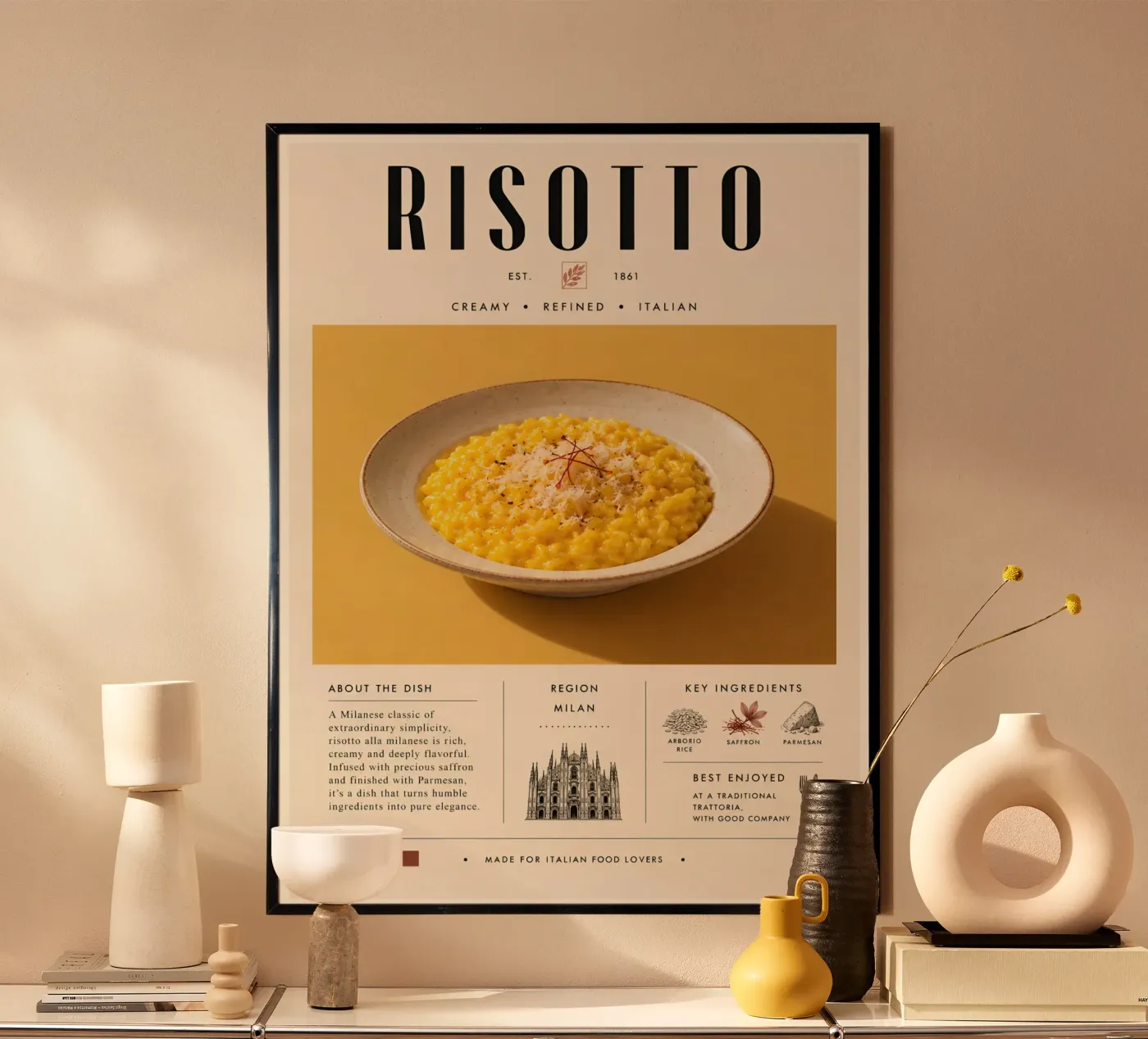 Risotto poster da Tabletime