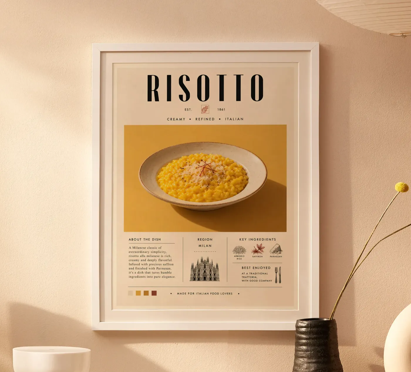 Risotto poster da Tabletime