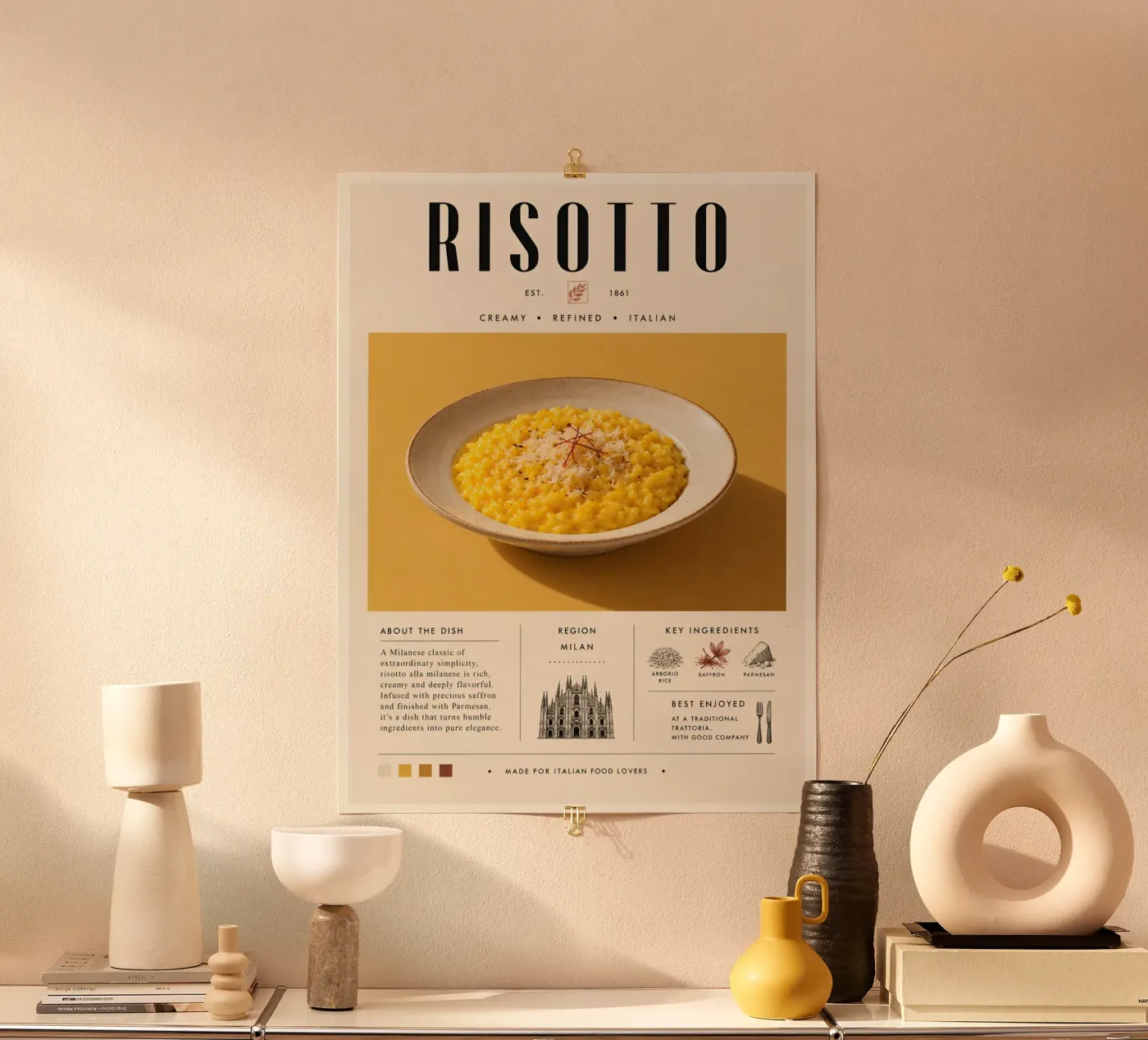 Risotto poster da Tabletime