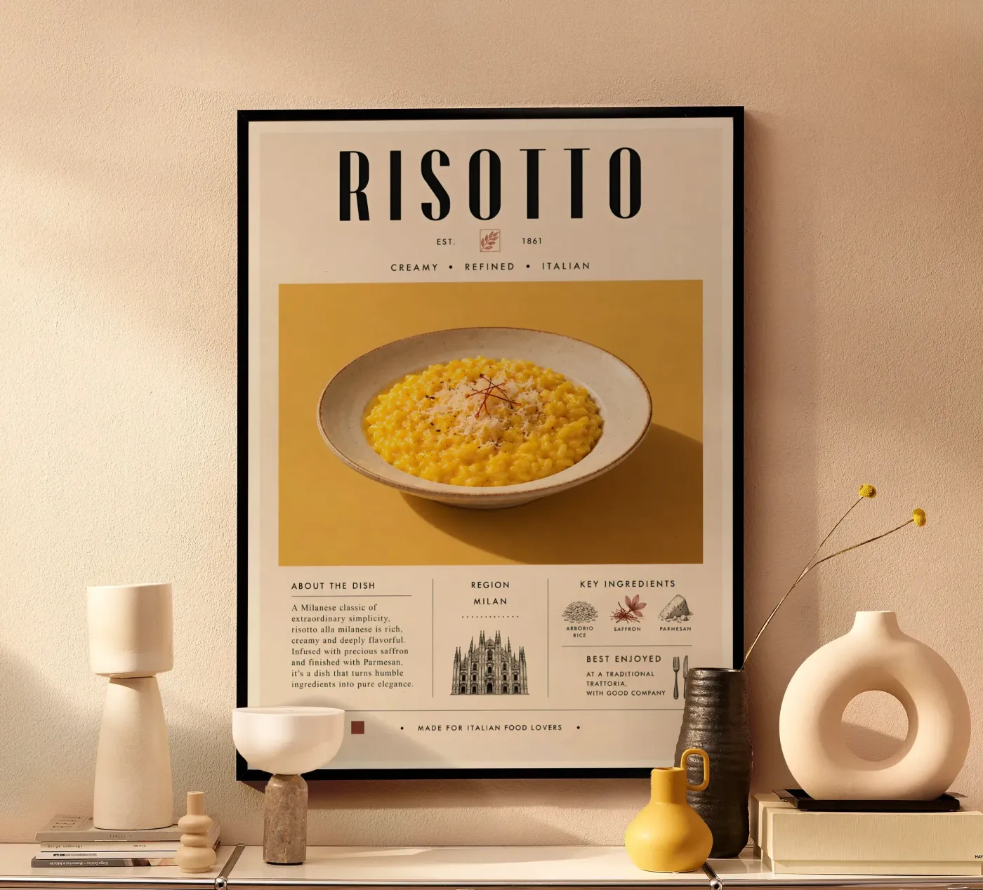 Risotto poster da Tabletime