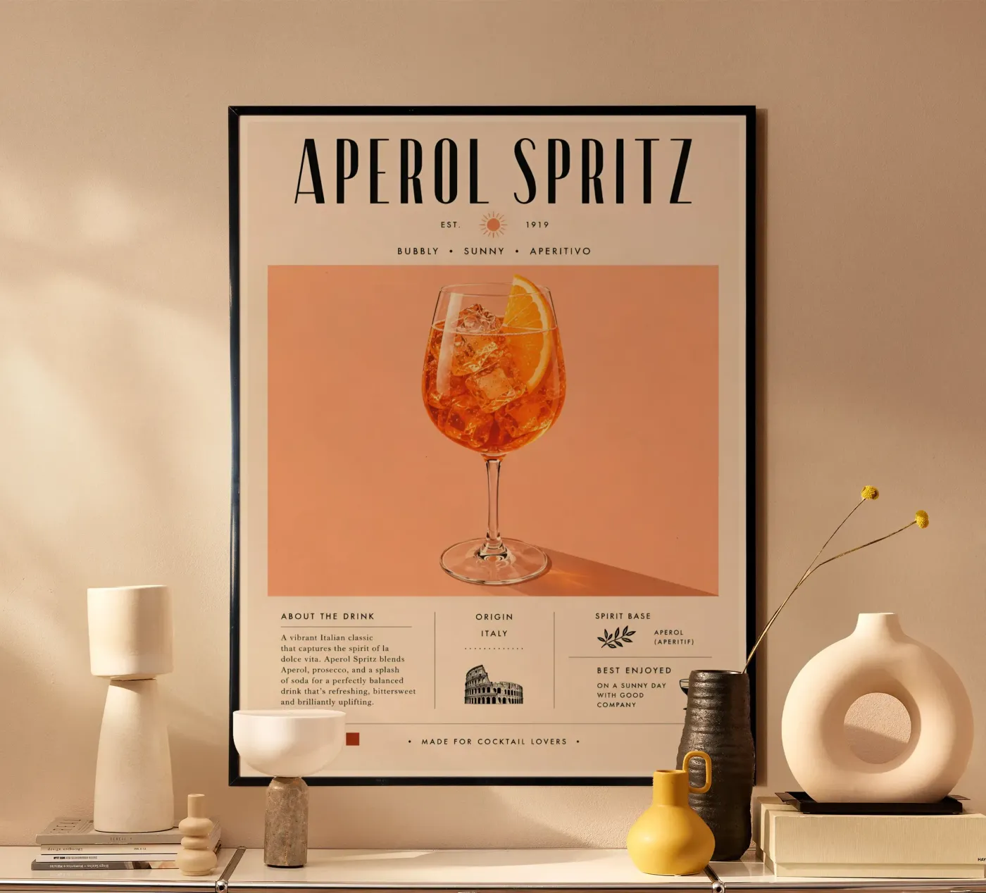 Aperol Spritz poster da Tabletime