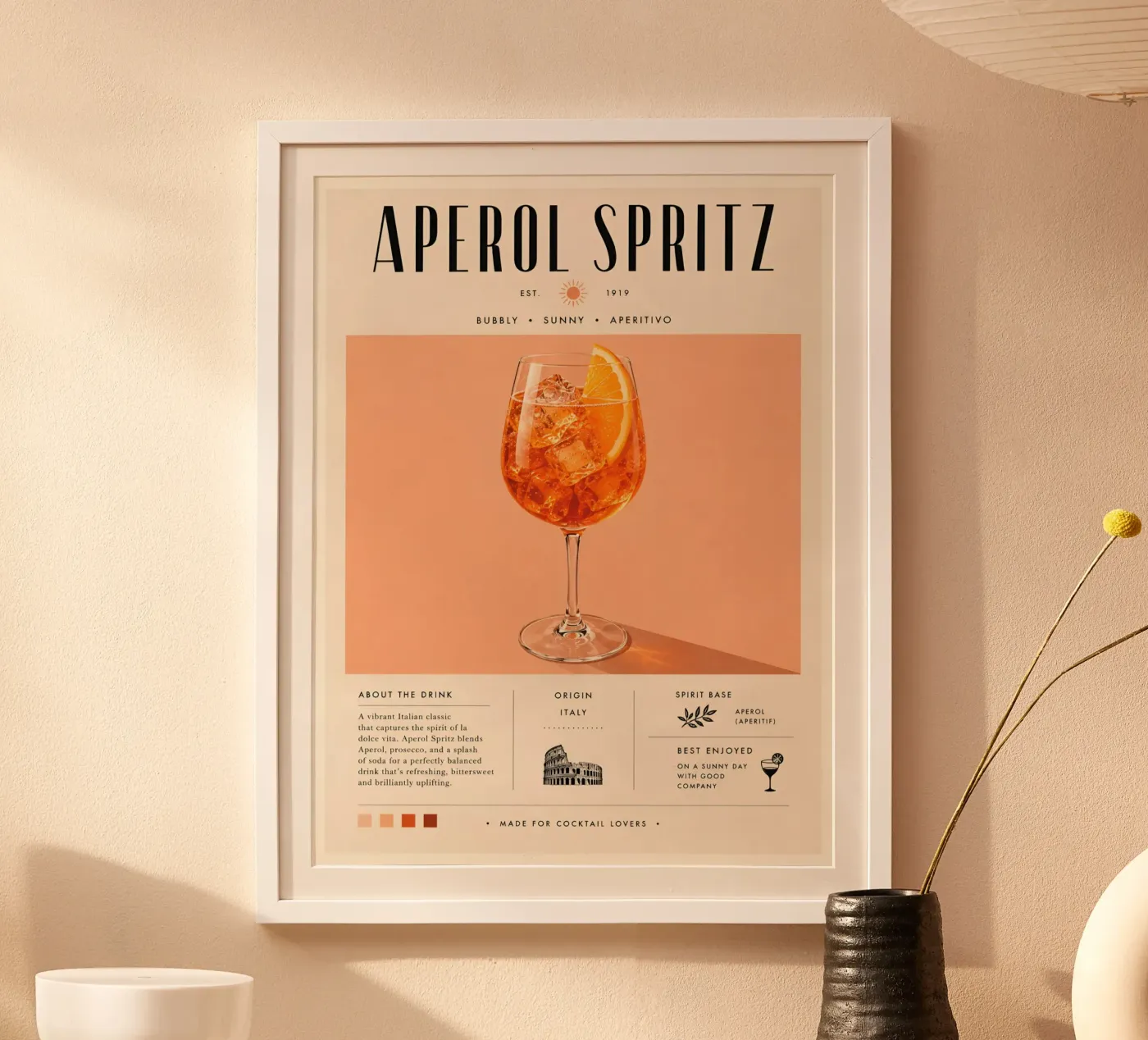 Aperol Spritz poster da Tabletime