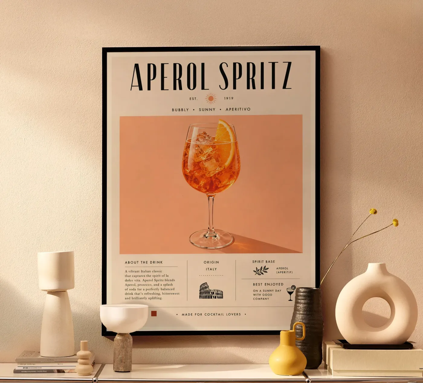 Aperol Spritz poster da Tabletime